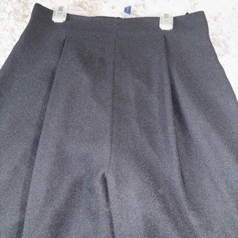 Andrea Jovine Men's Classic Navy Dress Pants - Picture 6 of 9
